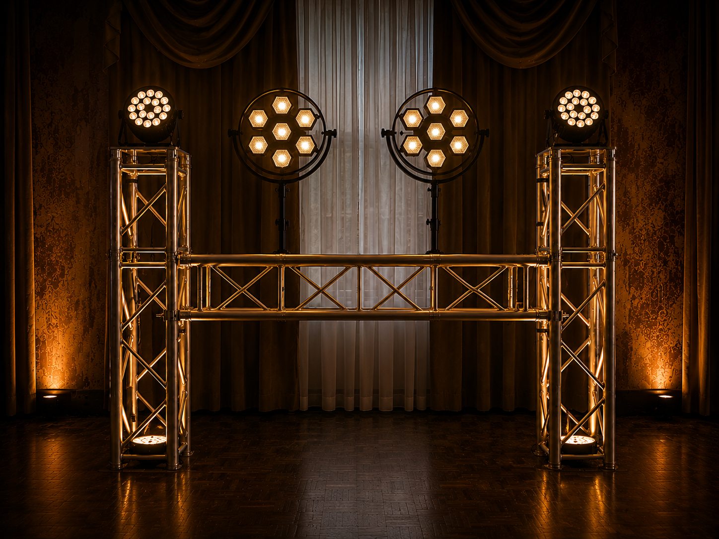 Hexa Aurora 7 – Global Stage Lighting Package